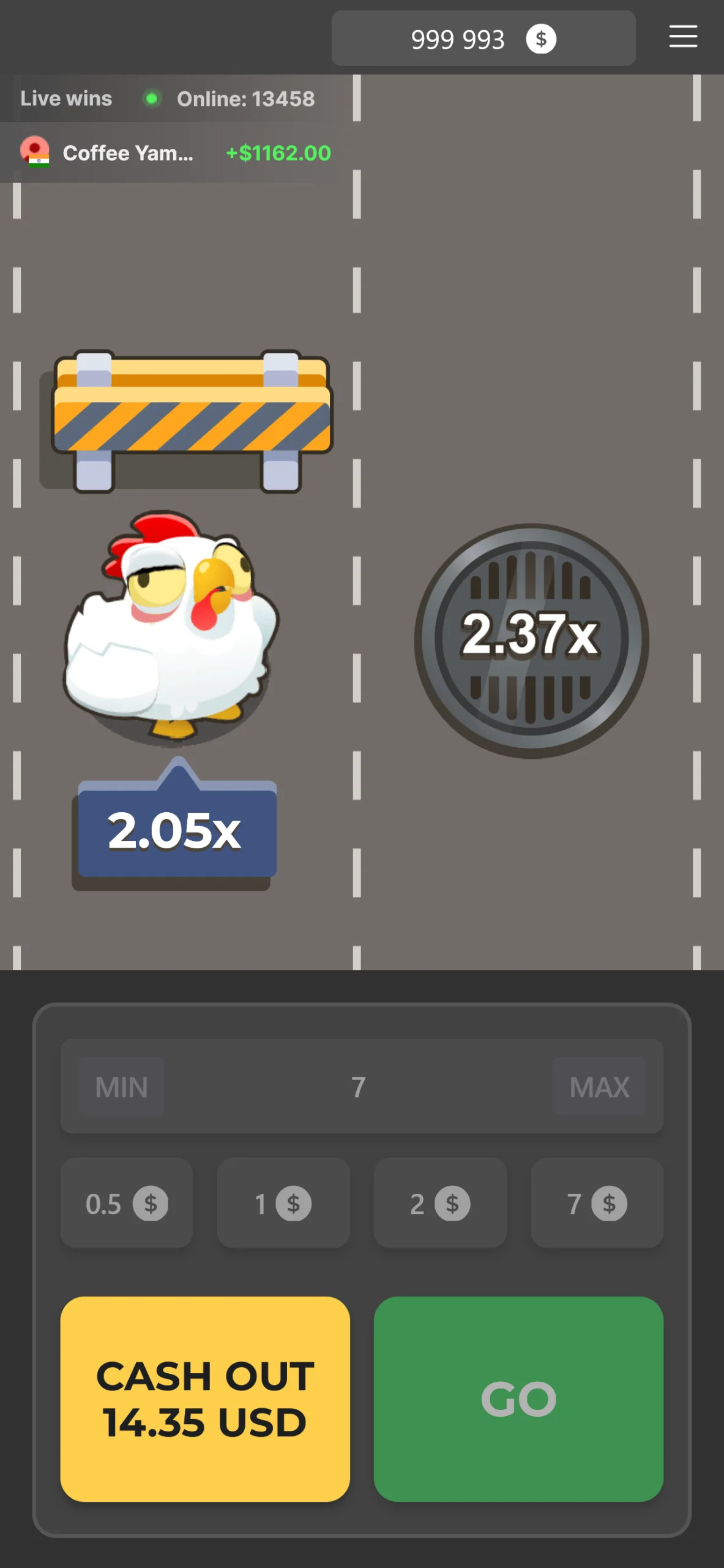 Version de démonstration Chicken Road 2